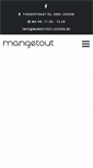 Mobile Screenshot of mangetout-leuven.be